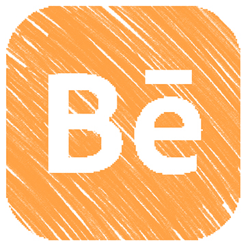 Behance logo link