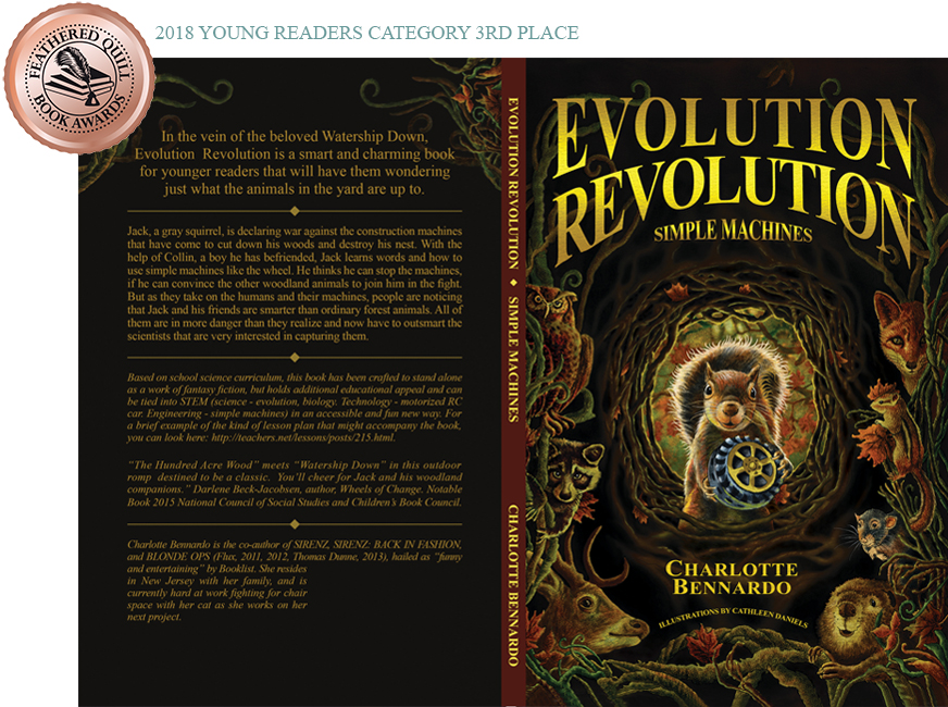 Evolution Revolution Simple Machines Book Cover Squirrel