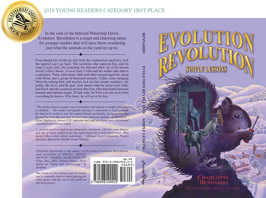 Evolution Revolution Book Cover Squirrel