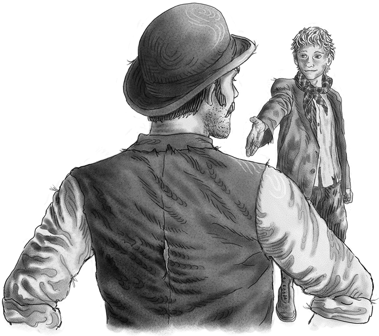 victorian man and boy