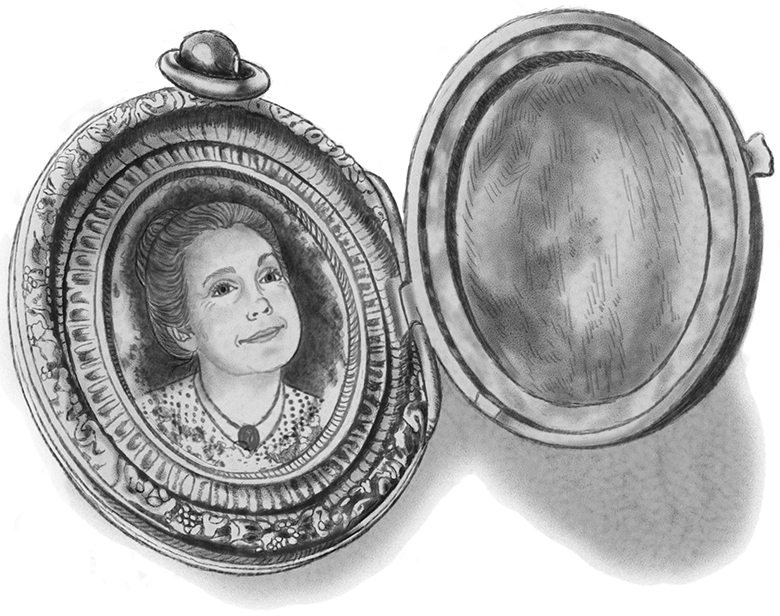 locket mother photo